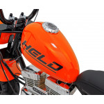 Elektrická motorka Chopper Warrior - oranžová